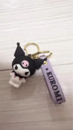 サンリオ Kuromi ラバーストラップ