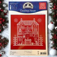 DMC クロスステッチ 図案のみ クリスマス ハウス