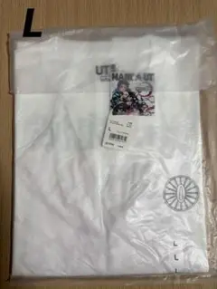 新品未開封　鬼滅の刃　tシャツ バックプリント　炭治郎　ネズコ　UNIQLO