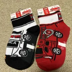 TOMICA キッズ靴下 15-20cm 2足セット