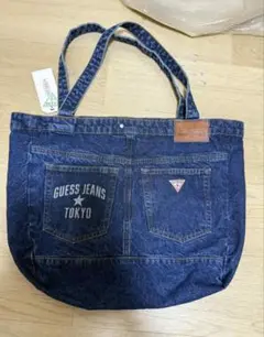 GUESS JEANS ゲス 展示会 限定 オリジナル デニム トートバッグ