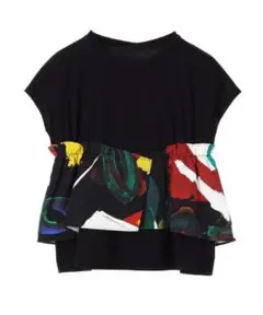期間限定大幅値下げ✳︎UN3D. ペプラムTシャツ
