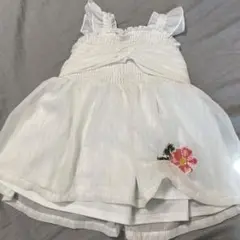 Little Lass ホワイトドレスワンピース　4T リトルラス