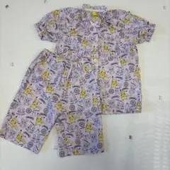 ポケットモンスター キッズ 女の子 半袖 夏 フリル パジャマ ピカチュウ