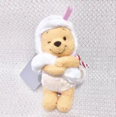 お顔厳選♡ プーさん　干支　蛇　ぬいぐるみキーチェーン