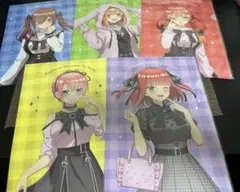 五等分の花嫁　クリアファイル　全種