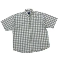 90s Puritan s/s plaid shirt