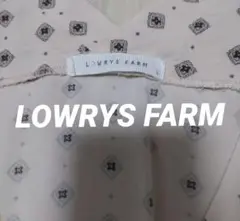 最終SALE❣️LOWRYS FARM ロングガウン紐付Lピンク