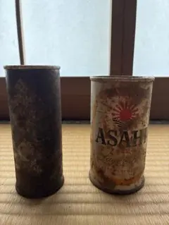 ASAHI ビール缶 レトロ コカ　コーラ　缶