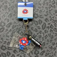 ミャクミャク　トゥースの様な黒色タグキーホルダー☆大阪関西万博公式ライセンス商品
