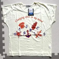 新品未使用品　女児 Tシャツ　　１３０　　イエロー