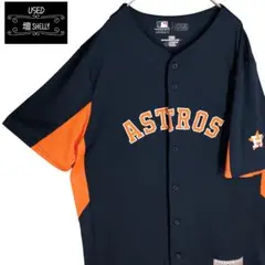 ☆ MLB公式 ヒューストン アストロズ ベースボールシャツ ☆