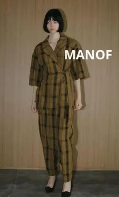 マノフ　MANOF セットアップ　美品