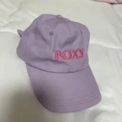 ROXY ラベンダーキャップ 後ろリボン付き