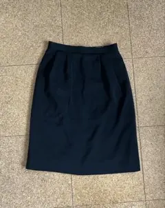 スーツスカート スカート 9号 仕事 会社 フォーマル ビジネススーツ 黒