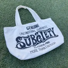 Subtlety トートバッグ ホワイト