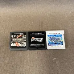 ポケットモンスター アルファサファイア プラチナ ブラック 3点セット
