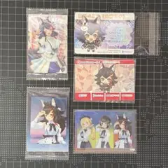 大神ミオ　5点セット　ホロライブ　ウエハース　カード　まとめ売り