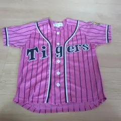 HANSIN Tigers ピンクストライプユニフォーム 100