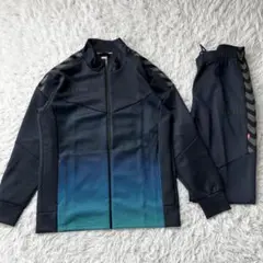 美品 ヒュンメル セットアップ トレーニングウェア メンズ O 29