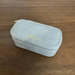 Francfranc グレー アクセサリーケース 合成皮革