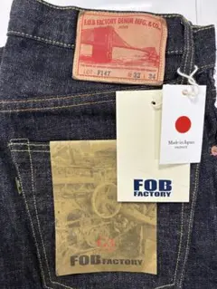 ■新品★W32★FOB FACTORY G3 DENIM 5P★F147★日本製