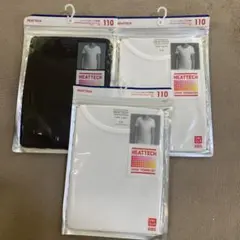 UNIQLO KIDS HEATTECH Tシャツ 110サイズ　3個セット