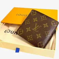 美品✨ ルイヴィトン 財布 ポルトフォイユ マルコ モノグラム 二つ折り財布