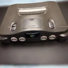 NINTENDO64 ブラック　本体のみ　破損有り　【動作確認済み】