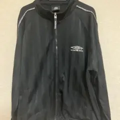 UMBRO ブラック ストライプ ジャージ