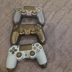 ジャンク　PS4 ワイヤレスコントローラー 3個セット