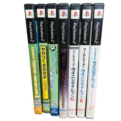 PS2 サッカーゲームセット 7本　ウイニングイレブン　プロサッカークラブ