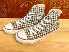 ★レア!コンバース オールスター ギンガムチェック ハート ハイカット 256★