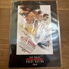 ミッションインポッシブル ポスターカード ローグネイション 映画 入場者特典