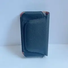 ベルトポーチ クリップループ付き ネイビー 16.5x9x2.8cm