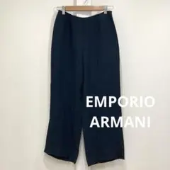EMPORIO ARMANI ノータック パンツ レディース イタリア製 40