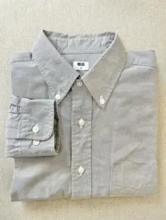 Sサイズ UNIQLO オックスフォードシャツ 06 Gray S