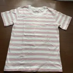 無印良品 ストライプ Tシャツ 140