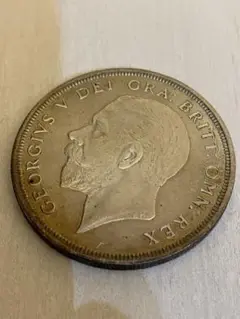 ジョージ5世イギリス1931年大英帝国大型銀貨 古錢 貿易銀