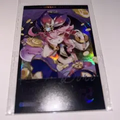 原神　韓国　原神ラウンジ　ホログラムカード　ドリー　韓国限定