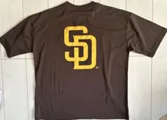 新品　 LL サイズ　MLB パドレス　半袖Tシャツ ビッグロゴ