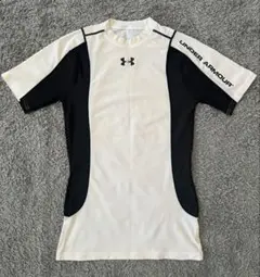 UNDER ARMOUR アンダーシャツ L ホワイト/ブラック