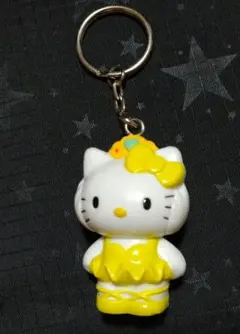 ［未使用］激レア　ハローキティ　バレリーナキティちゃん キーホルダー　1998年