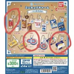 雪印メグミルク ミニチュアチャーム～100周年記念～