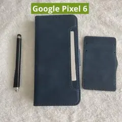 ★Google Pixel 6 ケース 手帳型 タッチペン付き