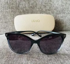 LIU•JO ブラック キャットアイ サングラス