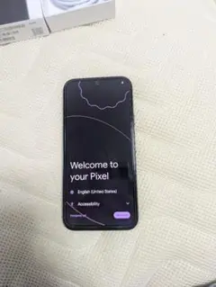 Google Pixel 8a ブラック　本体+箱（付属品）