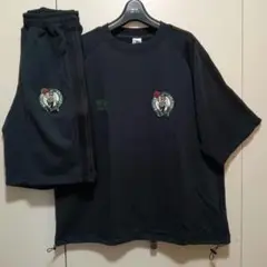 NBABOSTON CELTICS新品未使用上下セットアップ半袖ハーフパンツ黒L