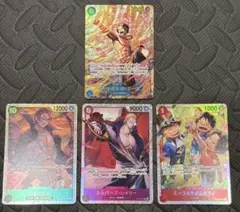 エース　シークレット　シャンクス　レイリー　エース＆サボ＆ルフィ　SR まとめ