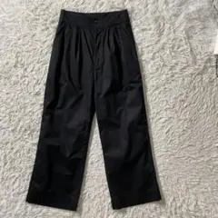 美品】マーガレットハウエル　ワイドパンツ　SOFT DENSE COTTON　L